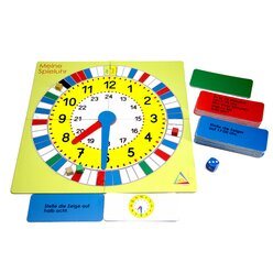 Mathespiel Uhrzeit, ab 7 Jahre