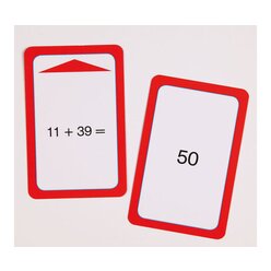 Addition-Spielkarten bis 100 mit Zehner�bergang