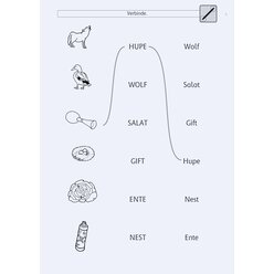 Anton und Zora Leseheft  1: W�rter, 6-9 Jahre