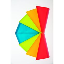 Lumi-Lichtbausteine 2 kr�ftige Farben i. Holzk.