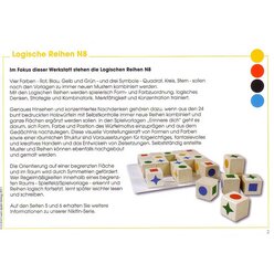 Werkstatt Arbeitsheft Nikitin Logische Reihen N8