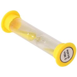 Mini-Sanduhr 3 Minuten in Kunststoffr�hre (nur solange der Vorrat reicht!)