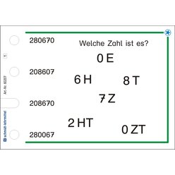 St�pselkarten 'Rechnen bis 1 Million'