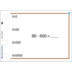 St�pselkarten 'Rechnen bis 1 Million'