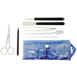 Botanisierbesteck im praktischen Sortierm�ppchen