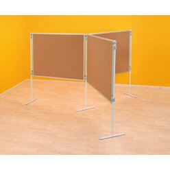 Pinnwand Kork, 150 x 120 cm, ohne Stative