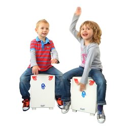 Kinderhocker mit Trommelfunktion, wei�, Sitzh�he 38cm, 5-9 Jahre