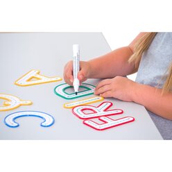 Buchstaben zum F�hlen und Nachspuren, 5-7 Jahre