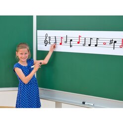 Magnetisches Notensystem 195 cm x 27 cm, ab 4 Jahre