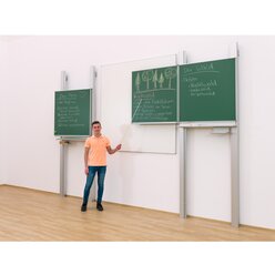 Pylonen-Doppelklapptafel gr�n 100x120 cm