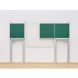 Pylonen-Doppelklapptafel gr�n 100x120 cm