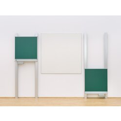 Pylonen-Doppelklapptafel gr�n 100x120 cm