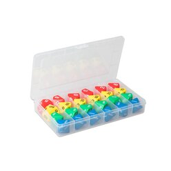 Sortierbox mit 24 Stellenwert-W�rfeln, 7-10 Jahre