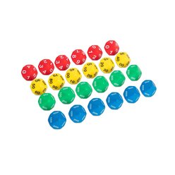 Sortierbox mit 24 Stellenwert-W�rfeln, 7-10 Jahre