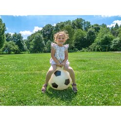 H�pfball im Fu�ball-Design, 46 cm