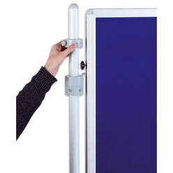 T-Fu� Stativ, grau, St�nder f�r Stellwand, einzeln