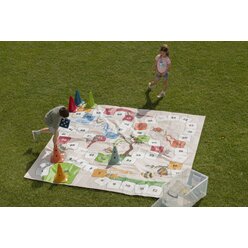 XXL-Outdoor-Leiterspiel Tier Rallye