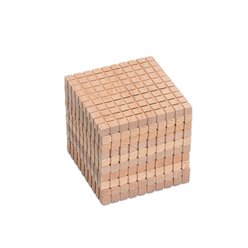 10 Hunderterplatten aus Buche