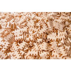 Dusyma-Steckbausteine Holz, 1000 St�ck, ab 3 Jahre