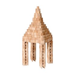 Dusyma-Steckbausteine Holz, 500 St�ck, ab 3 Jahre