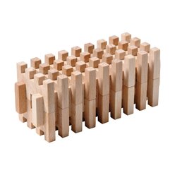 Dusyma-Steckbausteine Holz, 500 St�ck, ab 3 Jahre