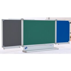 Gestell-Klappschiebetafel, feststehend (gr�n, 200x100cm)