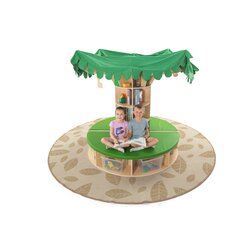 Lese-Insel Baum (2 St�ck) inkl. Teppich � 200 cm