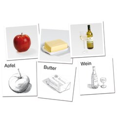 KRAN�Koffer I Gedeckter Tisch, Aphasie-�bungsmaterial