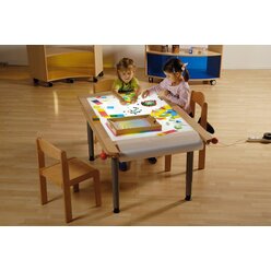 Leuchttisch h�henverstellbar