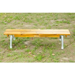 Outdoor-Bank 150 cm, 2er-Set, stapelbar