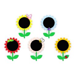 Outdoor-Blumen-Tafeln, 5er Set