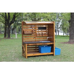 Outdoor-Experimentierstation mit Zubeh�r