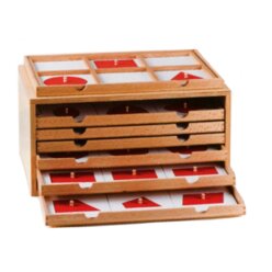 GAM Geometrische Eins�tze: Rot und Wei�, ab 3 Jahren