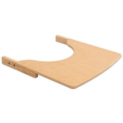 Tisch f�r Treppenhochstuhl, natur, bis 3 Jahre