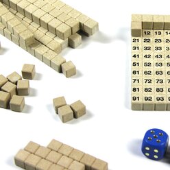 Mathespiel Hunderterraum, ab 7 Jahre