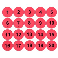 Zahlenkreise f�r bewegten Unterricht, ab 5 Jahre