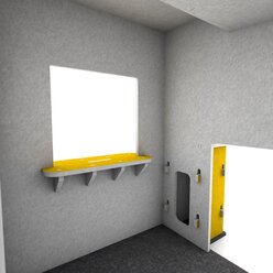 Schallschutz Spielhaus Poststation