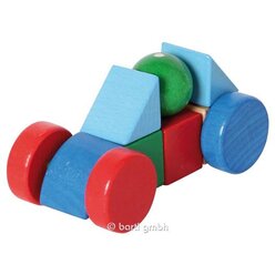 Konstruktionsspiel Magnetic Blocks, 33 Magnetbausteine, ab 3 Jahre