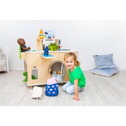 Mobiles Haushaltscenter 4 in 1, ab 4 Jahre