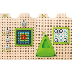 PLUG it Tic Tac Toe und Steckspiel Set, ab 3 Jahren