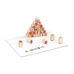 Holzstempel Gro�buchstaben,