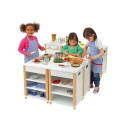 K�chen-Regal f�r Kindergarten-Modulk�che, 2-6 Jahre