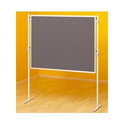 Compra Stellwand Einh�ngetafel - Stoffbezug grau, 120 x 150 cm (ohne Stative)
