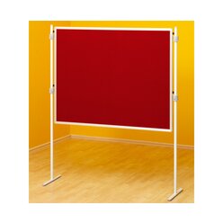 Compra Stellwand Einh�ngetafel - Stoffbezug, 120 x 150 cm, rot (ohne Stative)