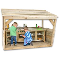 RollenSpielcenter mit gro�er Outdoor-Kinderk�che, 2-7 Jahre