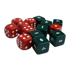 COMPUTANDI BASIC W�rfelset 14 St�ck (Staffelpreise! ab 10 St�ck 5,90 �, ab 50 St�ck 4,90 �!)