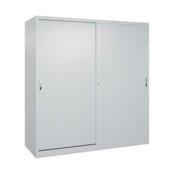 C+P Sportger�teschrank, 1950x1900x600mm, Korpus RAL 7035 Lichtgrau, Front RAL 7035 Lichtgrau