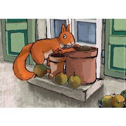 F�nf N�sse f�r Eichh�rnchen. Kamishibai Bildkartenset, 4-6 Jahre