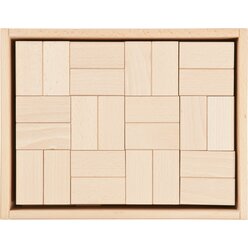 Erlebnisbauwagen, Baustein-K�sten inkl. Fahrgestell, 426 Teile, ab 3 Jahre