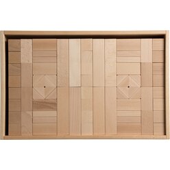 Fr�bel-Bauwagen mit 5 Bauk�sten